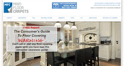 Desktop Screenshot of mainfloorcarpets.com
